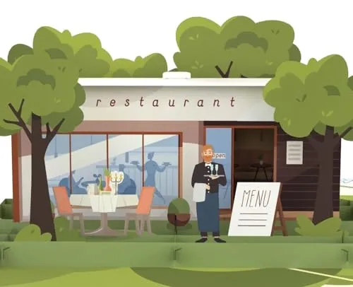 MOKIO® Pop-Up Karte – Restaurant Gutschein für besondere Anlässe - 3D Grußkarte für Restaurantbesuche, mit Überraschungseffekt und Platz für persönliche Botschaften – ideal für Geburtstage, Hochzeiten und mehr!