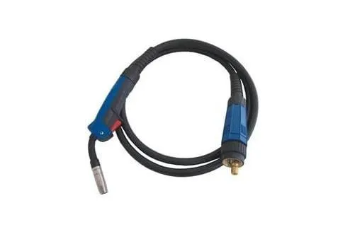 MIG/MAG-SCHWEISSBRENNER MB-15 mit 3m Kabel - Sonstige Schweißmaterialien, ideal für MIG-Schweißverfahren mit Schutzgas und flexibler Handhabung dank 3m Kabel.