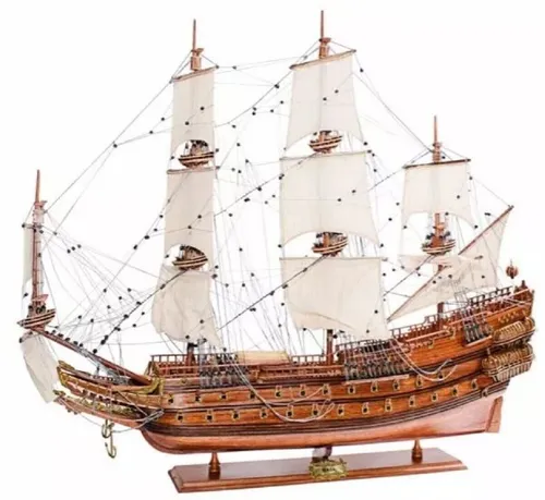 Casa Padrino Luxus Flaggschiff Wasa Massivholz Ständer Braun 96,5 x x H. 87 cm