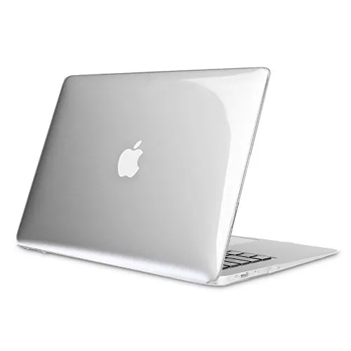 Fintie Hülle Kompatibel mit MacBook Air 13 (2010-2017) A1466/A1369, Ultradünne Plastik Hartschale Schutzhülle Snap Case, Nicht Kompatibel mit MacBook Air 13 2020, Transparent