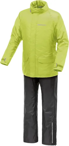 TUCANO URBANO Regen-Set Jacke und Hose Diluvio Tag GELB SCHWARZ größe L
