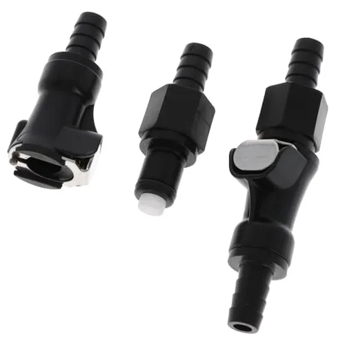 UK-Motors 2X Benzinleitung Schnellspanner Kraftstoffleitung Kupplung 8mm Stecker Benzinschlauch Abschaltung