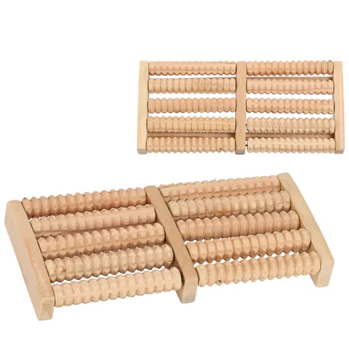 Fußmassagerollen aus Holz Entspannung