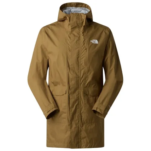 The North Face Herren Packable Shell Parka Cedar L in braun von The North Face