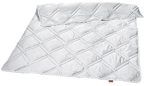 sleepling Bettdecke Kamelhaar 135x200 cm, Kamelhaardecke, Sommerdecke, Kamel Decke Sommer, Sommerbettdecke leicht 135 x 200, Bezug aus Baumwolle, Made in Germany, Ökotex