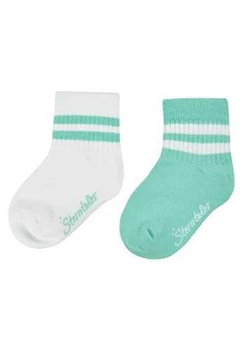 Sterntaler Fli Fli AIR Autos - Jungen Fliesen Flitzer mit Motiv Autos - Stoppersocken Baby mit Innenfrottee im Sohlenbereich- Baby und Kinder Strümpfe mit Anti-Rutsch-Sohle, silber melange, Größe 24