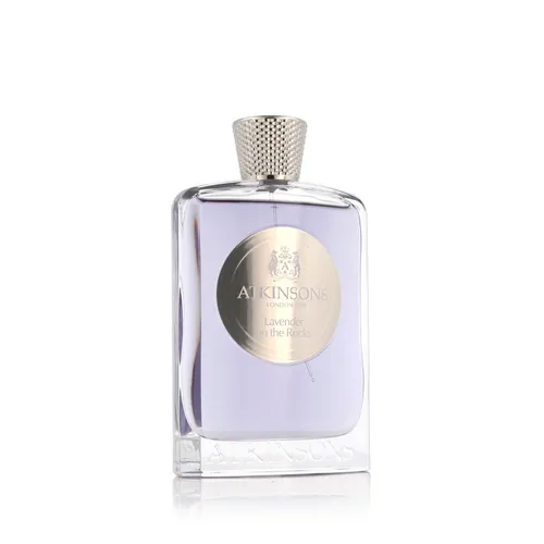 Atkinsons Lavender On The Rocks 100ml Eau de Parfum - Unisex Duft mit einer harmonischen Mischung aus frischem Basilikum, blumiger Rose und der warmen Süße von Lavendel und Honig – ideal für jeden Anlass.