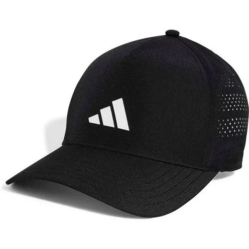 adidas Performance Schirmmütze SPORT TRUCKER CLIMACOOL - Schiebermütze aus 100% recyceltem Polyester, atmungsaktiv und ideal für Sport und Freizeit. Perfekte Passform für Erwachsene (L/XL) in stylischem Schwarz/Weiß.