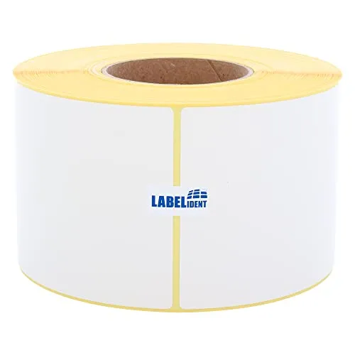 Thermoetiketten - 101,6 x 152,4 mm - 950 Thermodirekt Etiketten Eco selbstklebend auf Rolle, 76 mm Kern