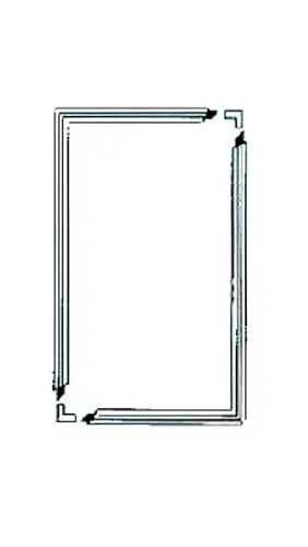 daniplus Türdichtung magnetische Dichtung für Kühlschrank universal