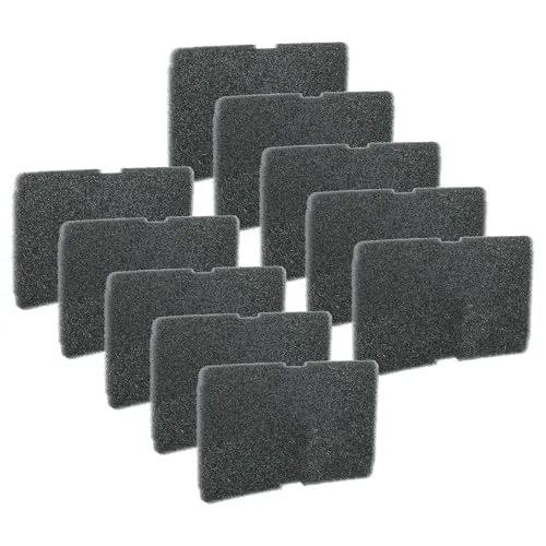 vhbw 10x Schwammfilter kompatibel mit Beko DPU 8360 X, DPU8361GX-FRA, DPU 8380, DPU8360X-EU, DPU8360X-FRA, DPU8360X-BEN, DPU 8380 X Wäschetrockner