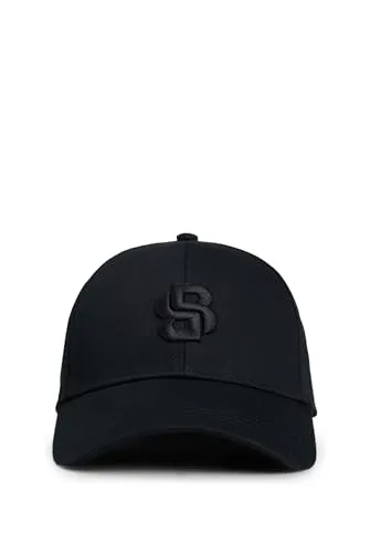 BOSS Baseball Cap Zed-B-Icon, black - Stylische Baseball Cap aus 100% Baumwolle, ideal für lässige Outfits und optimalen Tragekomfort. Perfekt für Freizeit und Sport.