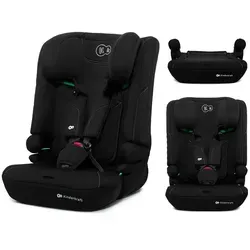 Kinderkraft I-COMFY Autositz, Schwarz, für Kinder 76-150 cm