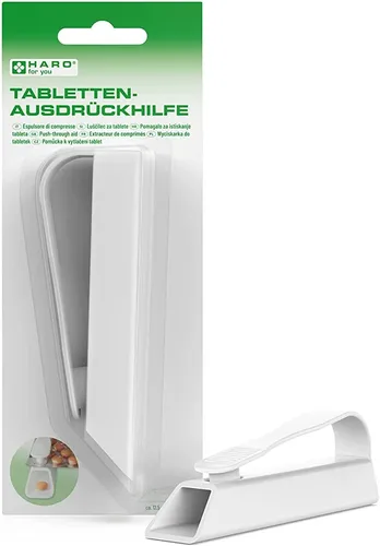 Produktbild HARO Tabletten-Ausdrückhilfe weiß