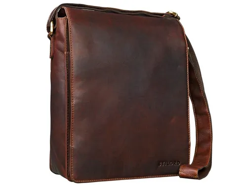 STILORD 'Lars' Vintage Umhängetasche Leder für Herren von STILORD