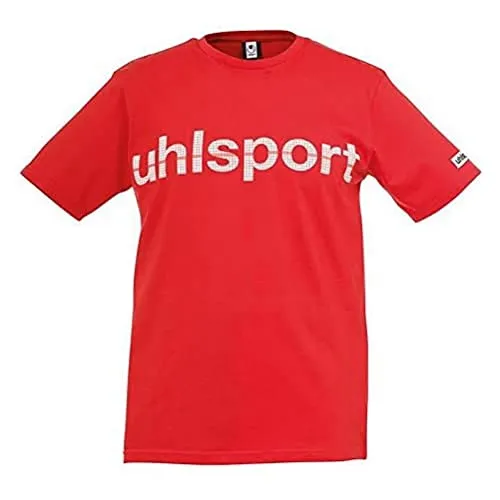 uhlsport Herren Essential Promo T-Shirt, rot, 5XL, 100210606