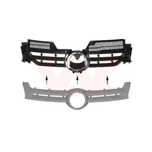 Van Wezel Kühlergitter ** Equipart ** 5894510