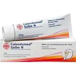 Calendumed Salbe N 50 G - Hochwertige Salbe für die Hautpflege, ideal zur Unterstützung bei Wunden und zur Anwendung auf gereizter Haut. Praktische 50 g Tube für den täglichen Gebrauch.