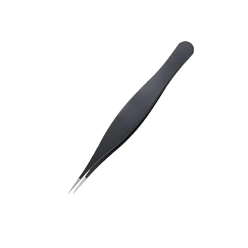Pinzette, Spitzpinzette, Pinzette aus Edelstahl, Multifunktionale Pinzette, Augenbrauen Entfernung Pinzette, Edelstahl Spitze Mitesser Entferner