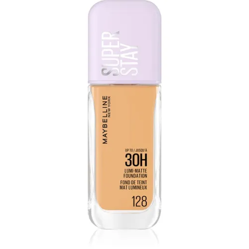 MAYBELLINE NEW YORK SuperStay Lumi-Matte leichtes Make-up für einen langanhaltenden Effekt Farbton 128 35 ml
