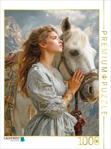 CALVENDO Puzzle Pferdeliebe | 1000 Teile Lege-Größe 64x48cm Foto-Puzzle für glüc