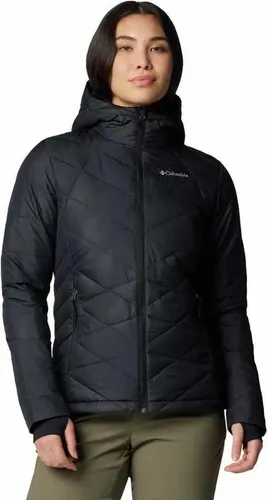 Columbia Heavenly™ Jacke Schwarz XS für Frauen - Funktionsjacke mit thermisch reflektierender Omni-Heat™ Technologie für optimale Wärme und Komfort. Leicht, wasserabweisend und perfekt für kalte Tage.