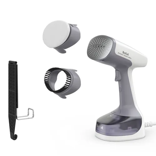 TEFAL DT7151 Access Steam Easy Dampfbürste - Bügeleisen mit 1400 W, ideal für schnelles Glätten und Desinfizieren von Kleidung. In nur 15 Sekunden betriebsbereit und für alle Gewebearten geeignet.