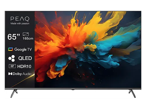 PEAQ PTV 65GQU-5025C QLED UHD TV (Flat, 65 Zoll / 164,0 cm, 4K, SMART TV)