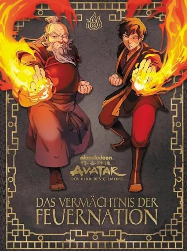 Avatar – Der Herr der Elemente: Das Vermächtnis der Feuernation - Manga über die Abenteuer von Avatar Aang, mit packenden Geschichten und einzigartigen Charakteren, die die Welt der Feuernation erkunden.