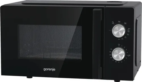 Gorenje MO20E2BH sw Mikrowelle 800W - Mikrowelle mit 20L Garraum, 5 Leistungsstufen und Grillfunktion für knusprige Ergebnisse. Ideal für schnelles Garen und gleichmäßiges Auftauen.