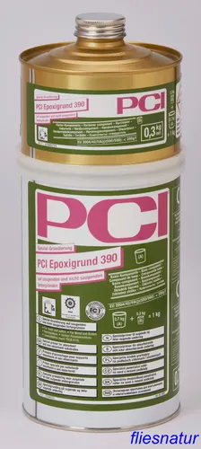 PCI Epoxigrund 390 1kg - Hochwertige Epoxidharzgrundierung - Grundierung für saugende und nichtsaugende Untergründe, ideal für langlebige und widerstandsfähige Beschichtungen.