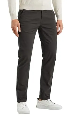 PME LEGEND TWIN WASP Chinohose grau 36 - Wanderhosen aus elastischem Twill, ideal für aktive Freizeitgestaltung und bequem durch 97% Baumwolle.