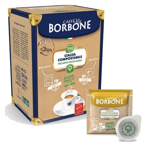 Kaffeepads Caffè Borbone Blend Gold Papierfilter Ese 44 MM von Caffè Borbone