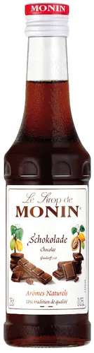  Monin Schokolade Sirup 0,25l Flasche 22,75€/l