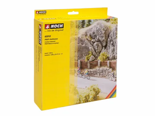 NOCH 60918 PROFI Gießmasse für Felsen Grundpreis 12,59 EUR/1000g 0 H0 TT N Z Neu