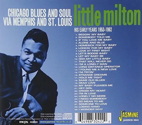 Chicago Blues And Soul Via Memphis And St Louis - His Early Years 1953-1962