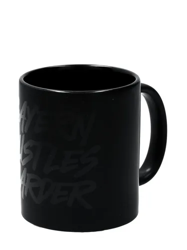 FC Bayern München Tasse FC Bayern München Basketball I Tasse Hustles Harder I Schwarz I 0,3 l, Keramik