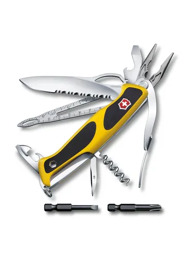 Victorinox Ranger Grip Boatsman Taschenmesser, 22 Funktionen, gelb