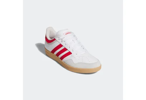 adidas Sportswear HOOPS 4.0 Sneaker – Vielseitiger Lifestyle-Schuh - Stylischer Sneaker aus Lederoptik mit Wildleder-Zehenkappe und atmungsaktivem Mesh. Ideal für jeden Anlass, sorgt für optimalen Komfort und ist aus mindestens 20 % recycelten Materialien gefertigt.