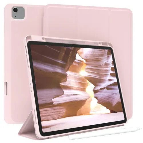Smart Cover für Apple iPad Air 13 Hülle Stifthalterung Tablet Pink