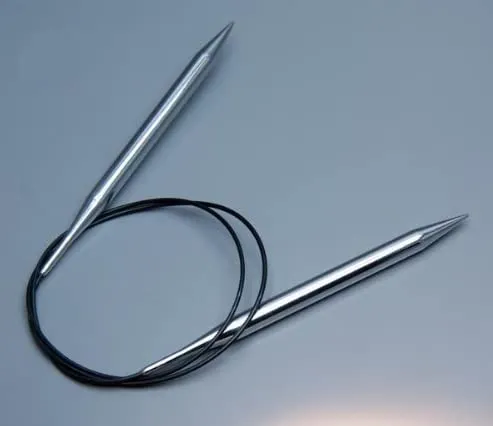 Lana Grossa Rundstricknadel Messing 50cm / 8,0mm