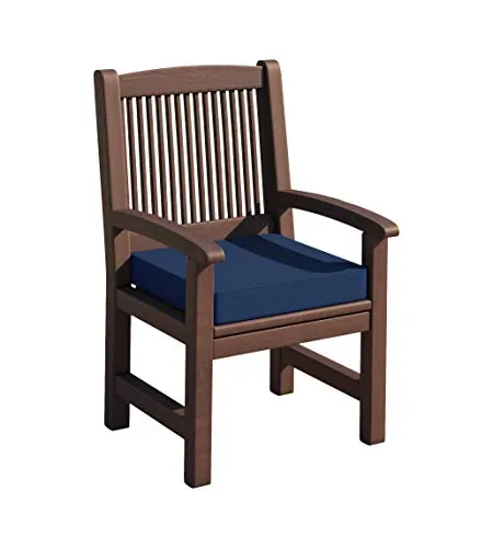 sunnypillow Stuhlkissen mit abnehmbarem Bezug in blau von sunnypillow