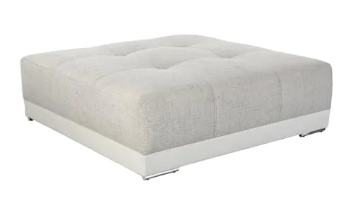 luma-home Polsterhocker 15138 XXL-Hocker - Stylischer Polsterhocker im XXL-Format (120x120 cm) mit hochwertiger Federkernpolsterung, ideal als Sitzplatz oder Fußablage – perfekt kombinierbar mit dem BIG Sofa!