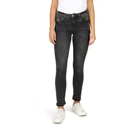 DENIMFY Slim-fit-Jeans DFElla - Damen Jeanshose mit Stretch - Moderne Slim-Fit Jeans für Damen mit normaler Leibhöhe, perfekt für jeden Anlass. Aus 98% Baumwolle und 2% Elasthan für optimalen Tragekomfort und eine tolle Passform.