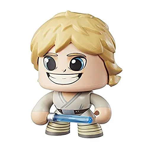 Mighty Muggs – Star Wars Luke, E2173 - Actionfigur von 15 cm mit wechselnden Gesichtsausdrücken, ideal zum Sammeln für Star Wars-Fans. Einzigartiger Look und hohe Qualität von Hasbro.