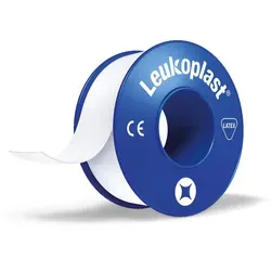 Leukoplast Wasserfest 2,5 cm x 5 m - Fixierpflaster - Arzneimittel für wasserfeste Fixierung, ideal für empfindliche Haut. Haftet sicher unter Wassereinwirkung und bleibt hygienisch sauber.