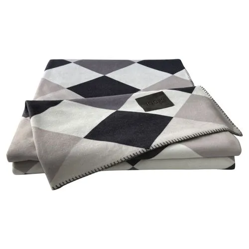 Joop! Wohndecke Hellgrau 150x200 cm in beige von JOOP! Living