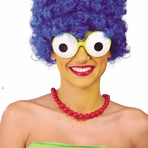 Spaßbrille Froschaugen für Junggesellenabschied Karneval Mottoparty