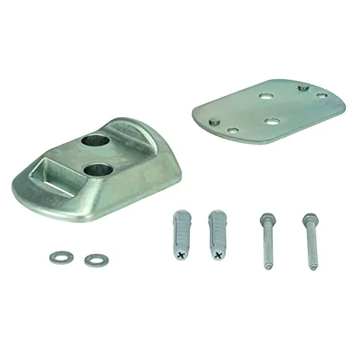 Hörmann Auflaufbock mit Riegelaussparung - Garagentorteile, ideal für den Einsatz mit Hörmann Drehtorantrieben und sorgt für eine zuverlässige Verbindung.