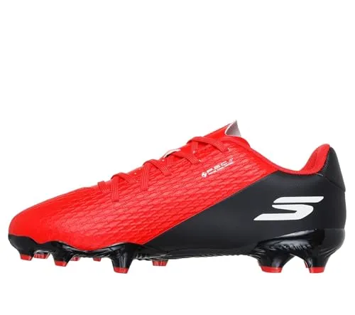 Skechers Skx 2 MG Stand Out Kids Fußballschuh rot 37,5 EU - Attraktiver Kinderfußballschuh in Rot, ideal für Naturrasen. Mit optimaler Ballkontrolle und strapazierfähigem Obermaterial für besten Spielkomfort.